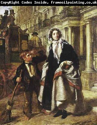 William Powell Frith The Crossing Sweeper